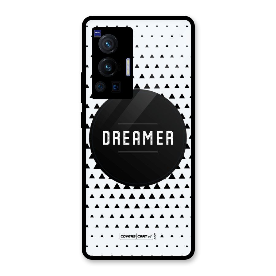 Dreamer Minimalist Glass Back Case for Vivo X70 Pro