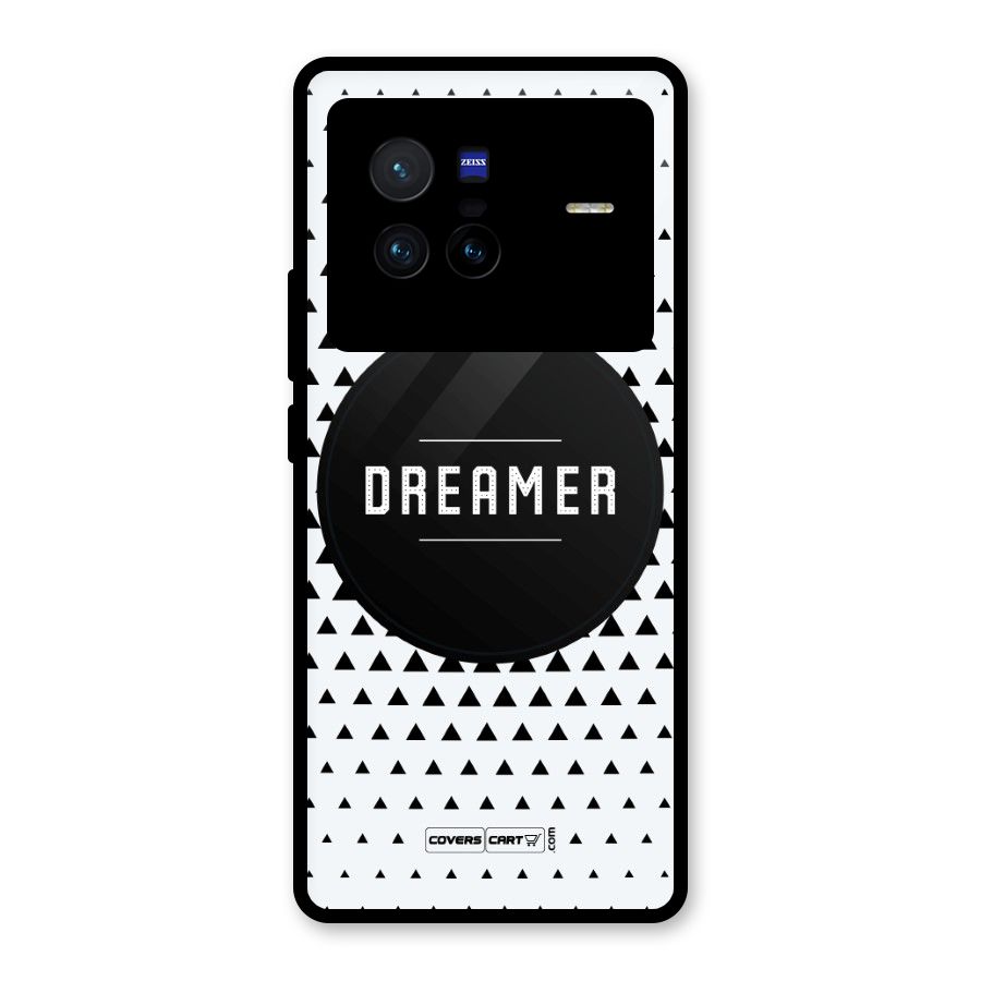 Dreamer Minimalist Glass Back Case for Vivo X80