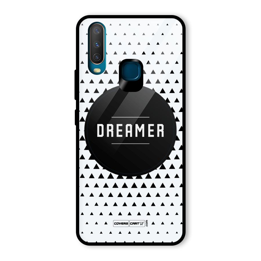 Dreamer Minimalist Glass Back Case for Vivo Y15