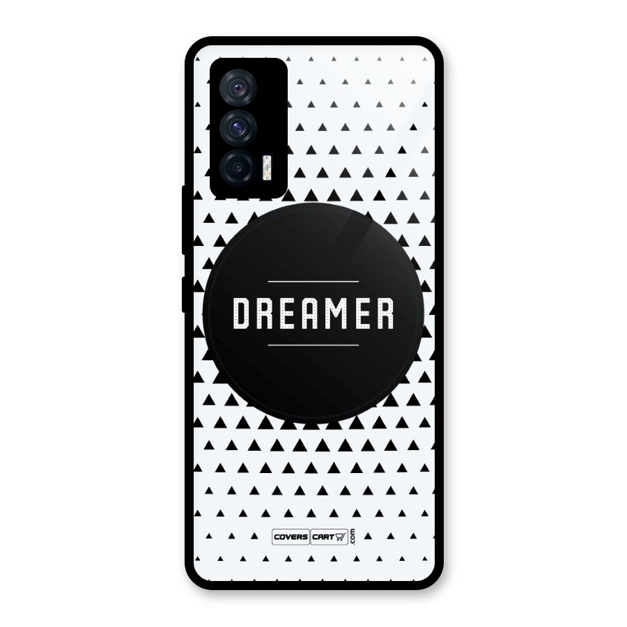 Dreamer Minimalist Glass Back Case for Vivo iQOO 7 5G