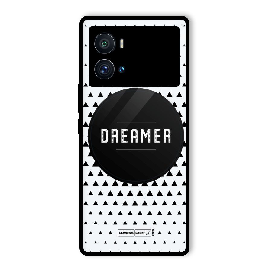 Dreamer Minimalist Glass Back Case for Vivo iQOO 9 Pro