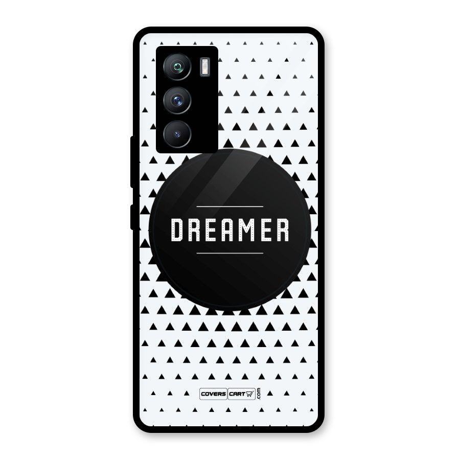 Dreamer Minimalist Glass Back Case for Vivo iQOO 9 SE