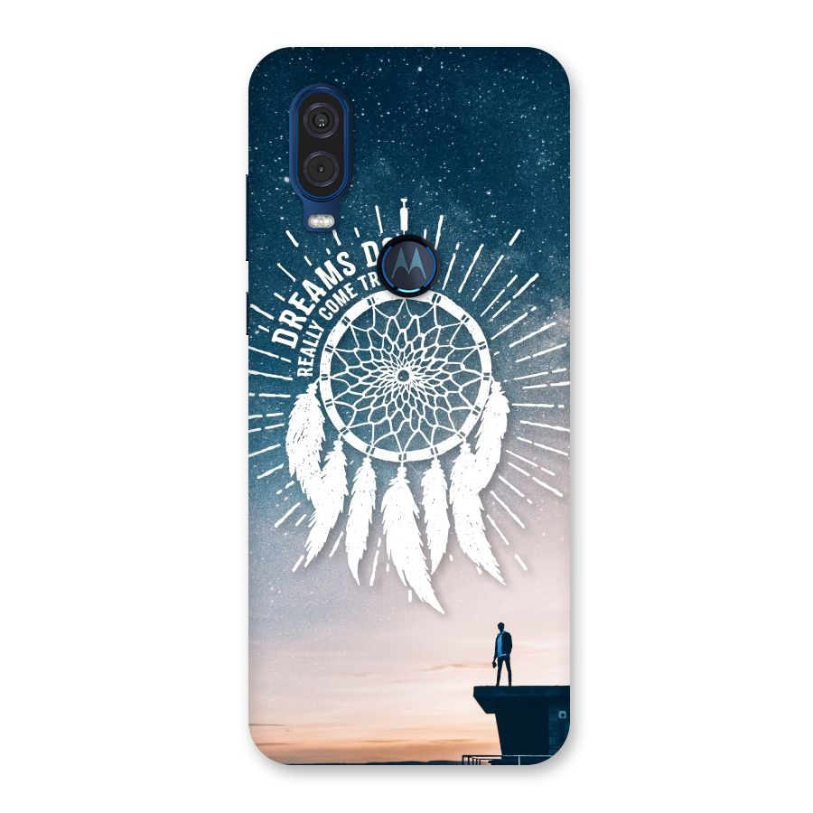 Dreams Do Come True Back Case for Motorola One Vision