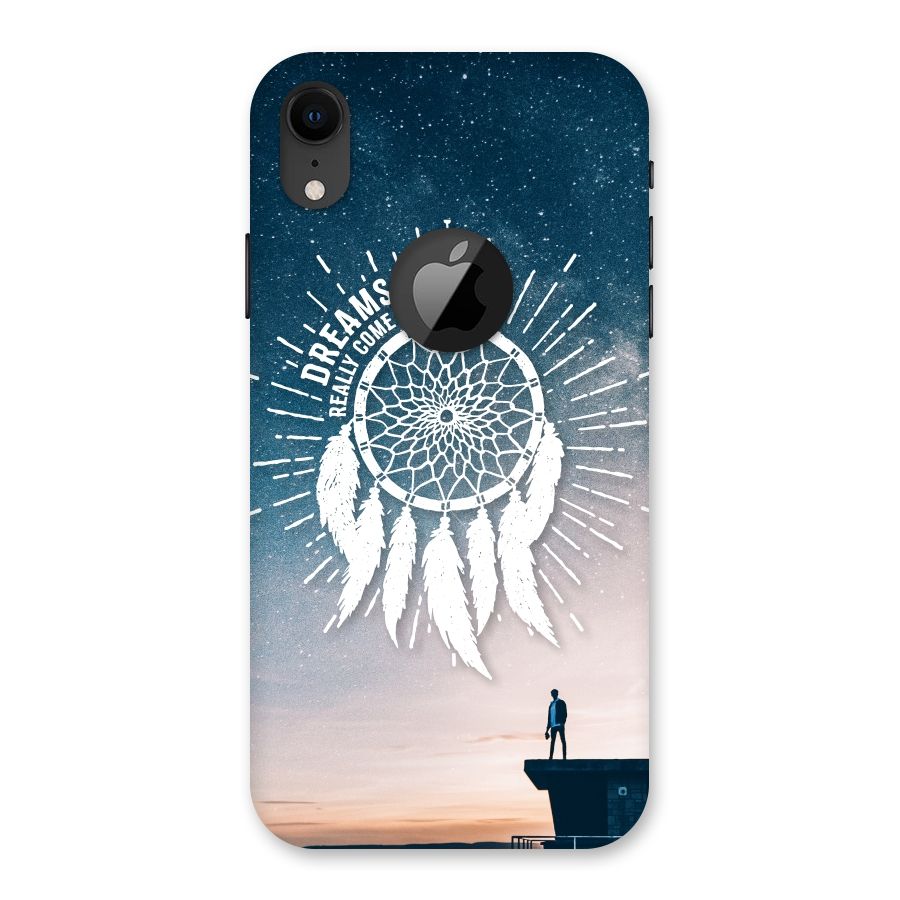 Dreams Do Come True Back Case for iPhone XR Logo Cut