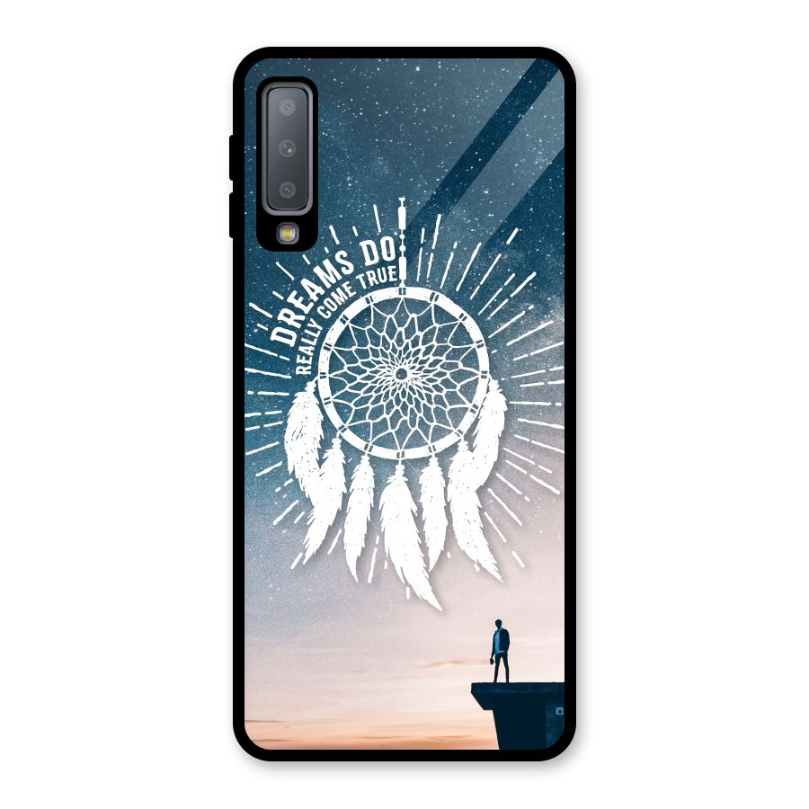 Dreams Do Come True Glass Back Case for Galaxy A7 (2018)
