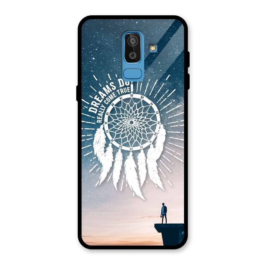 Dreams Do Come True Glass Back Case for Galaxy J8