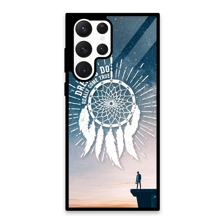 Dreams Do Come True Glass Back Case for Galaxy S22 Ultra 5G