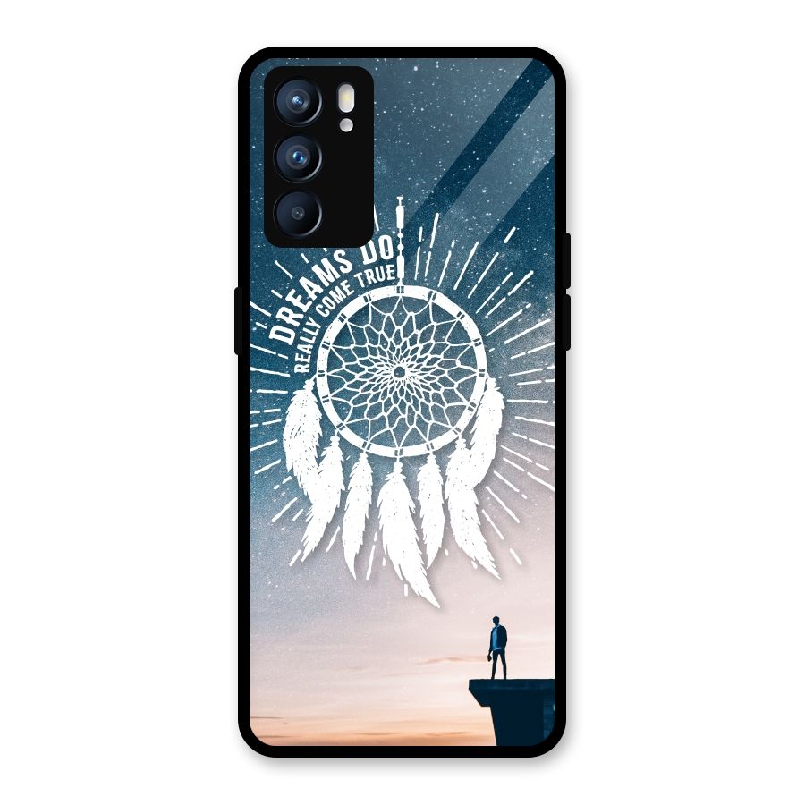 Dreams Do Come True Glass Back Case for Oppo Reno6 5G