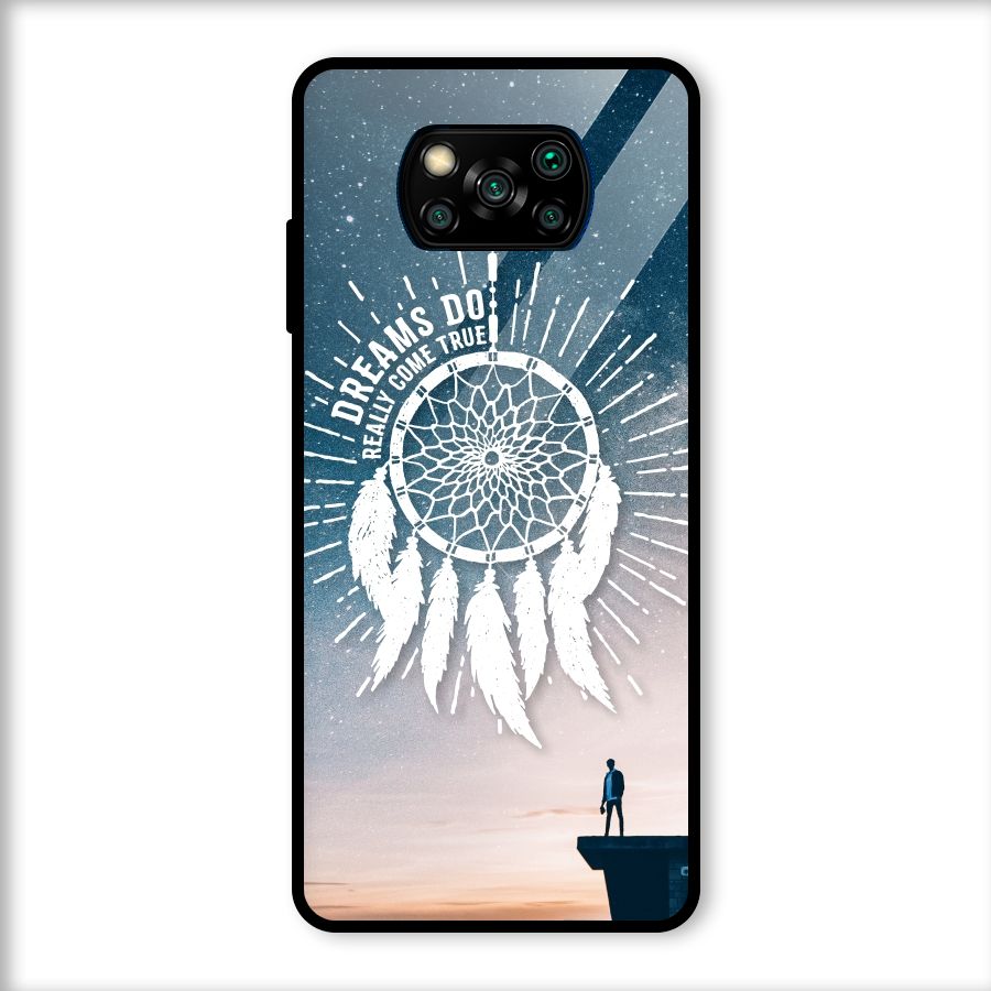 Dreams Do Come True Glass Back Case for Poco X3