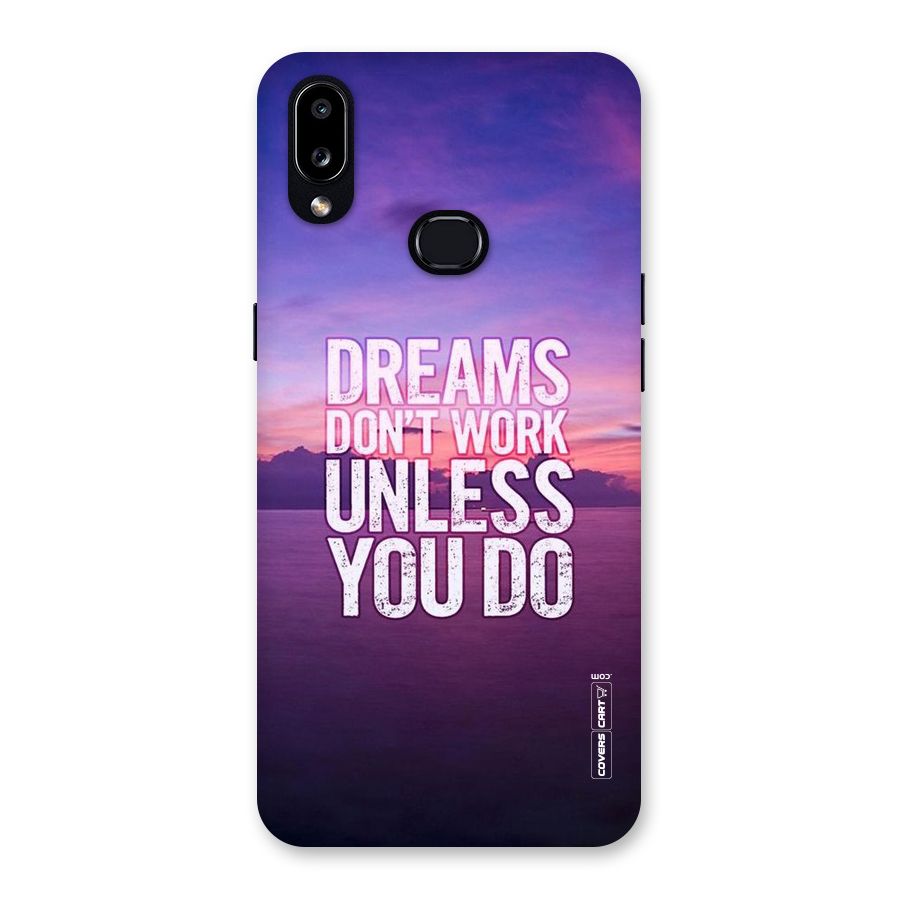 Dreams Work Back Case for Galaxy A10s