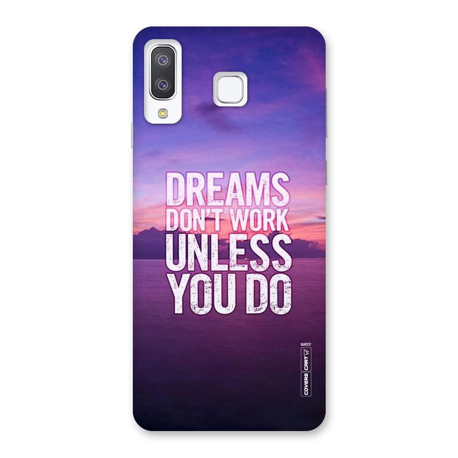 Dreams Work Back Case for Galaxy A8 Star