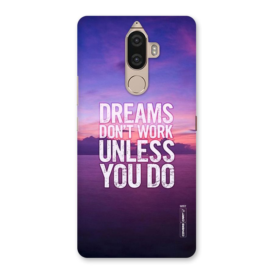 Dreams Work Back Case for Lenovo K8 Note
