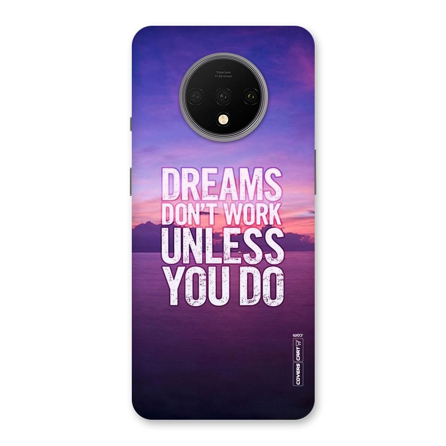Dreams Work Back Case for OnePlus 7T