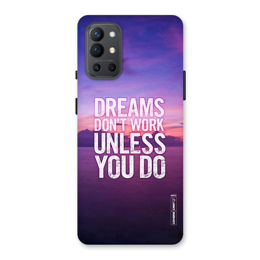 Dreams Work Back Case for OnePlus 9R