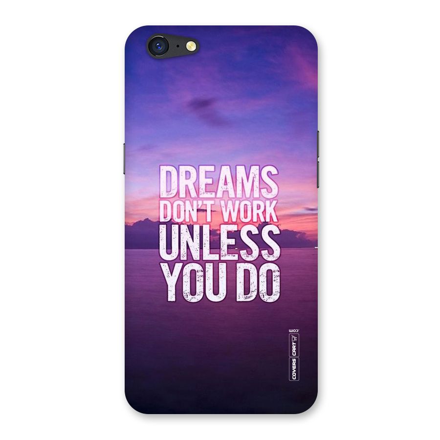 Dreams Work Back Case for Oppo A71