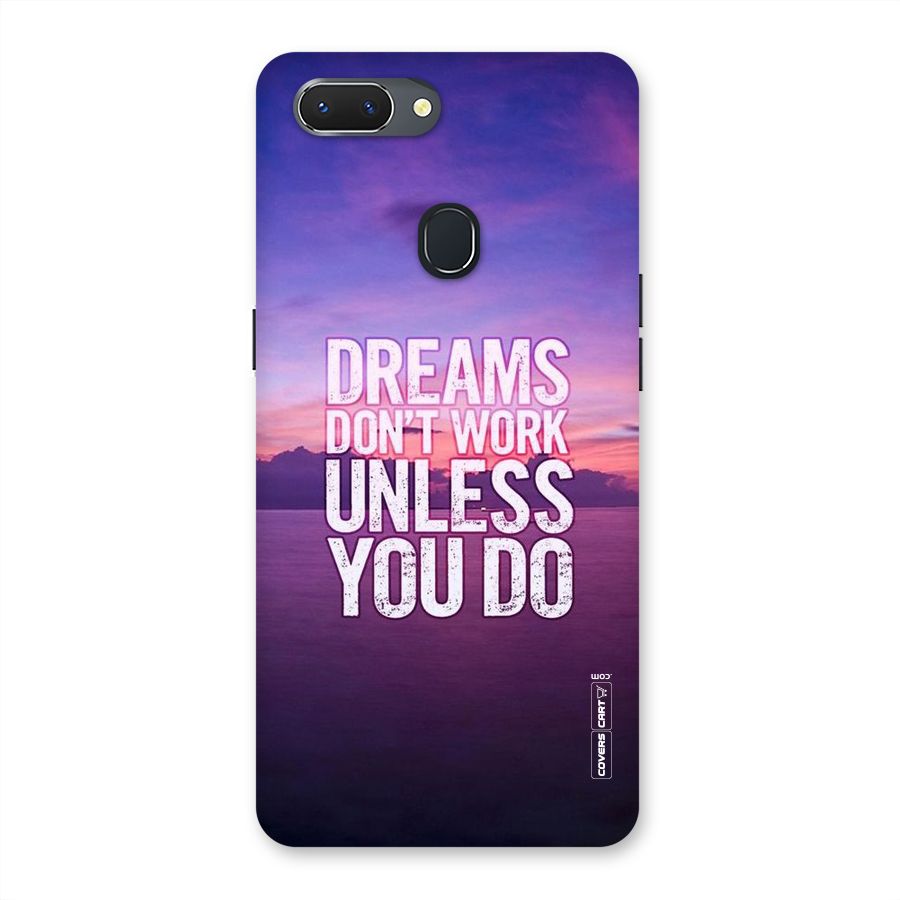 Dreams Work Back Case for Oppo Realme 2