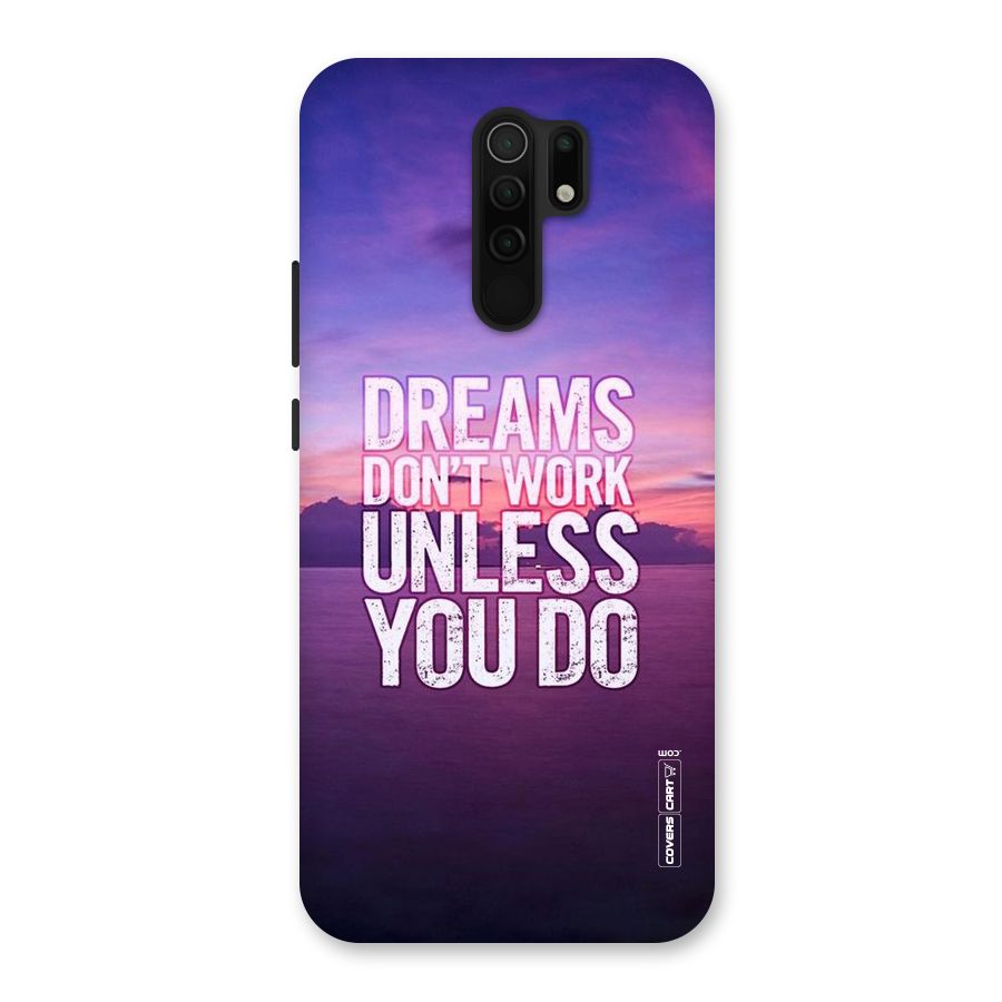 Dreams Work Back Case for Poco M2