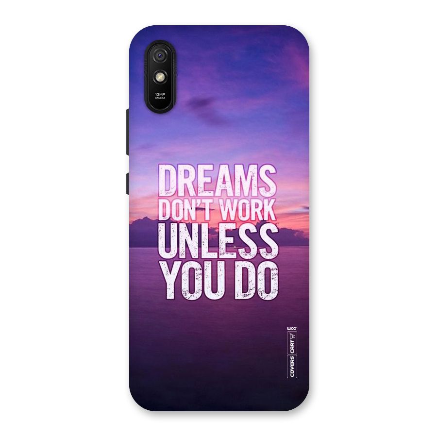 Dreams Work Back Case for Redmi 9i