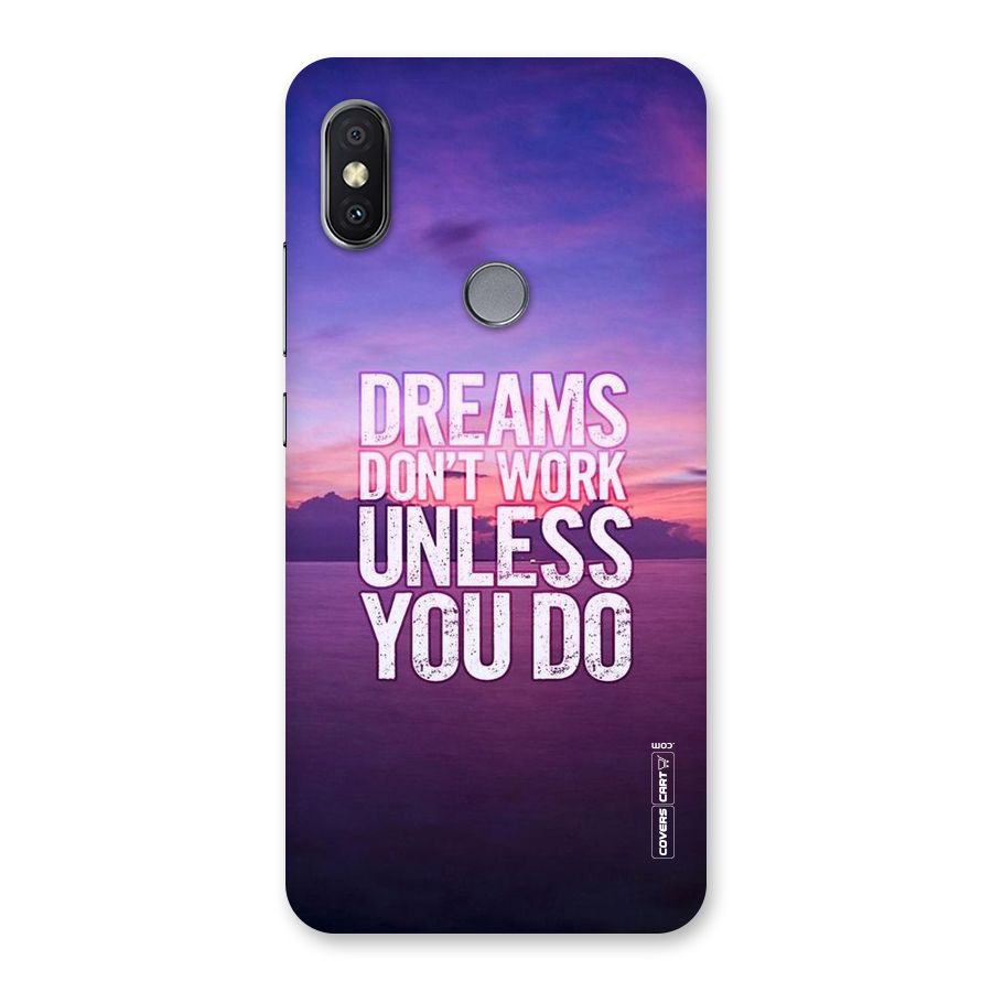 Dreams Work Back Case for Redmi Y2
