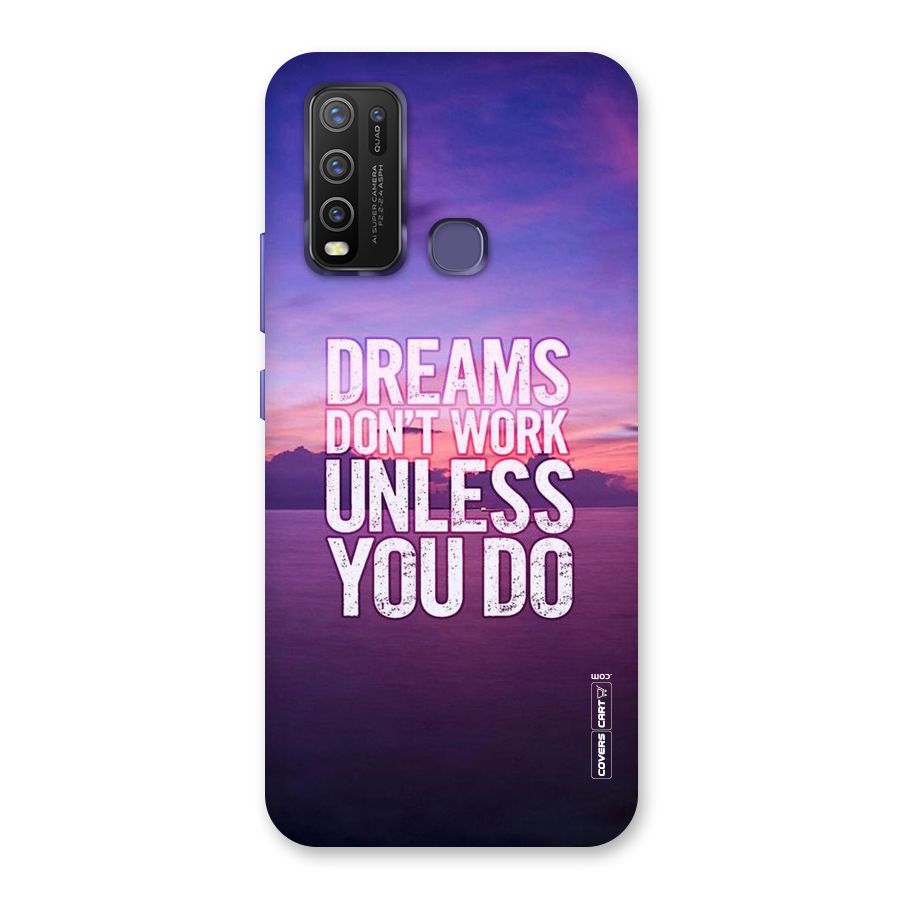 Dreams Work Back Case for Vivo Y50
