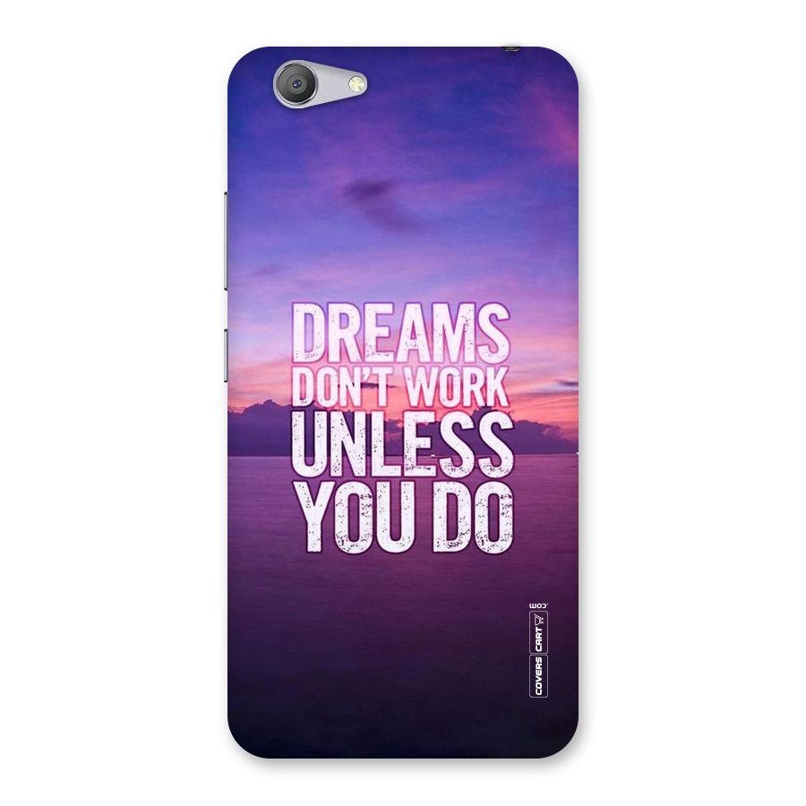 Dreams Work Back Case for Vivo Y53