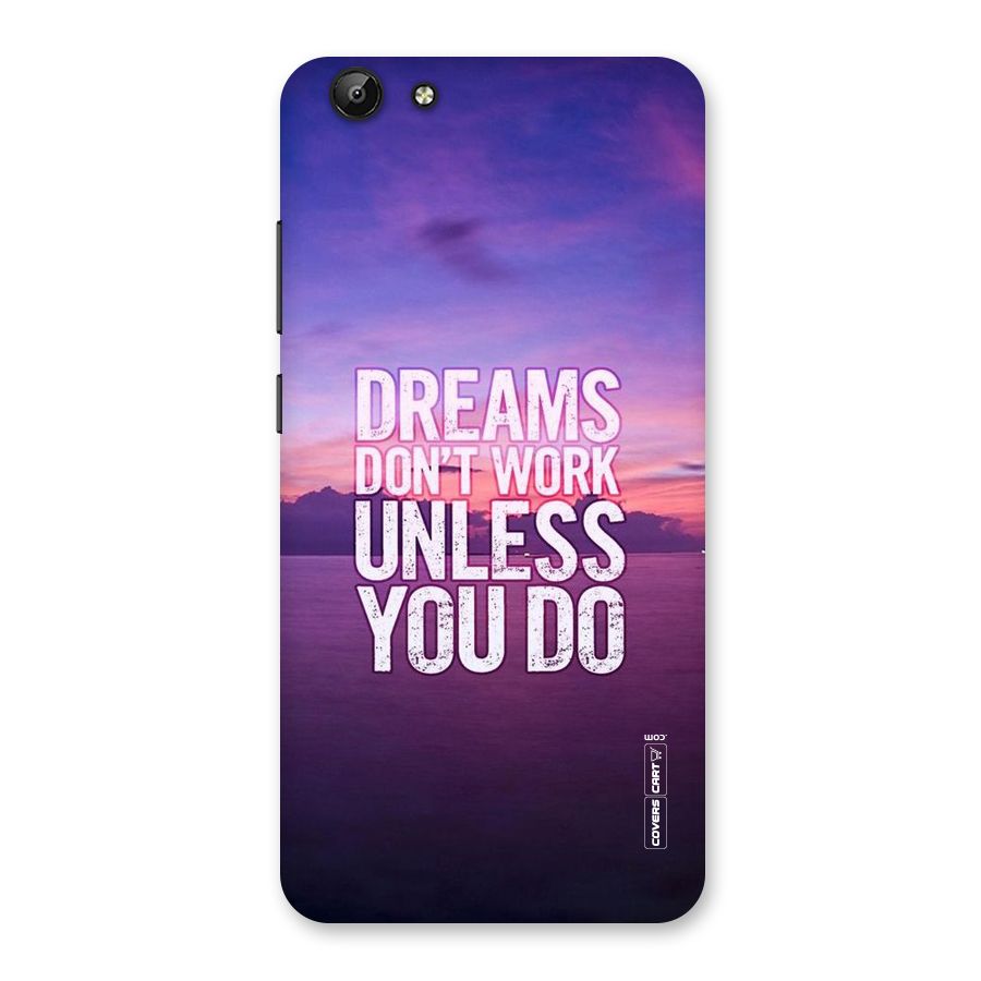 Dreams Work Back Case for Vivo Y69