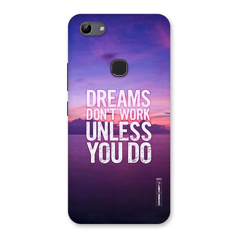 Dreams Work Back Case for Vivo Y81