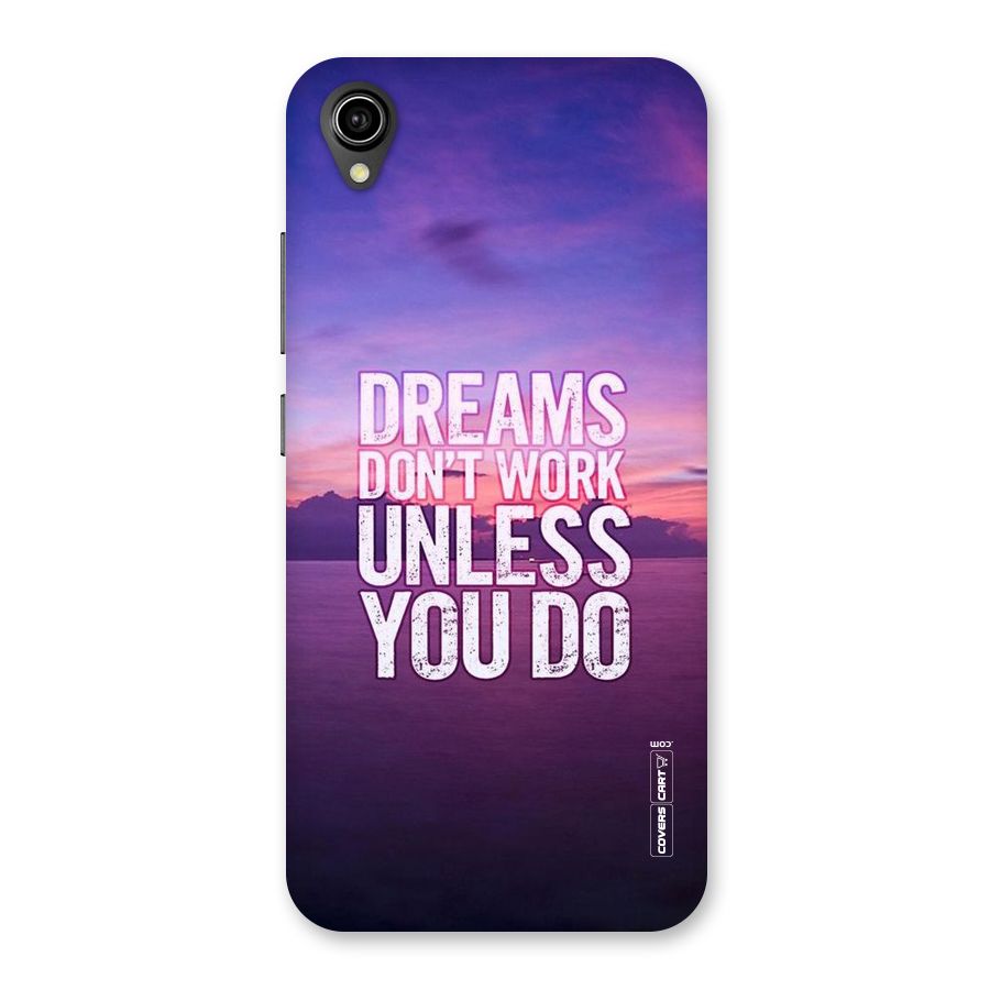 Dreams Work Back Case for Vivo Y90
