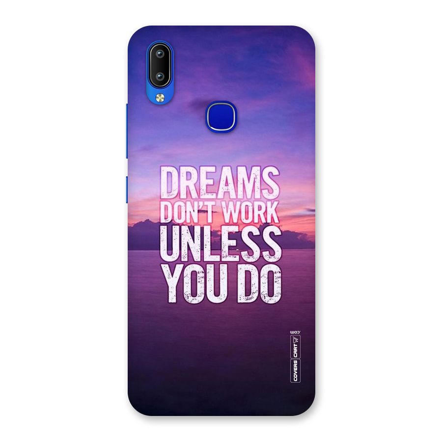 Dreams Work Back Case for Vivo Y91