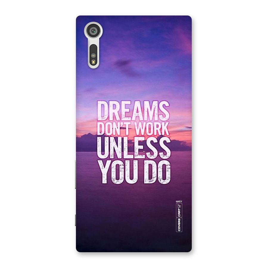 Dreams Work Back Case for Xperia XZ