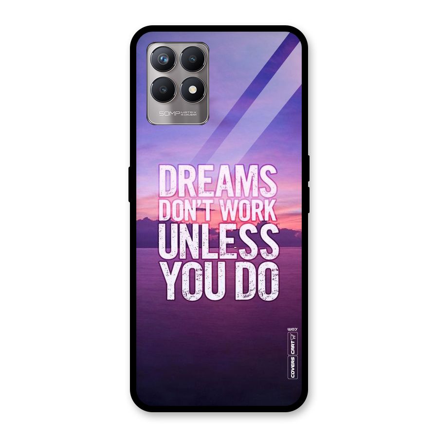 Dreams Work Glass Back Case for Realme Narzo 50
