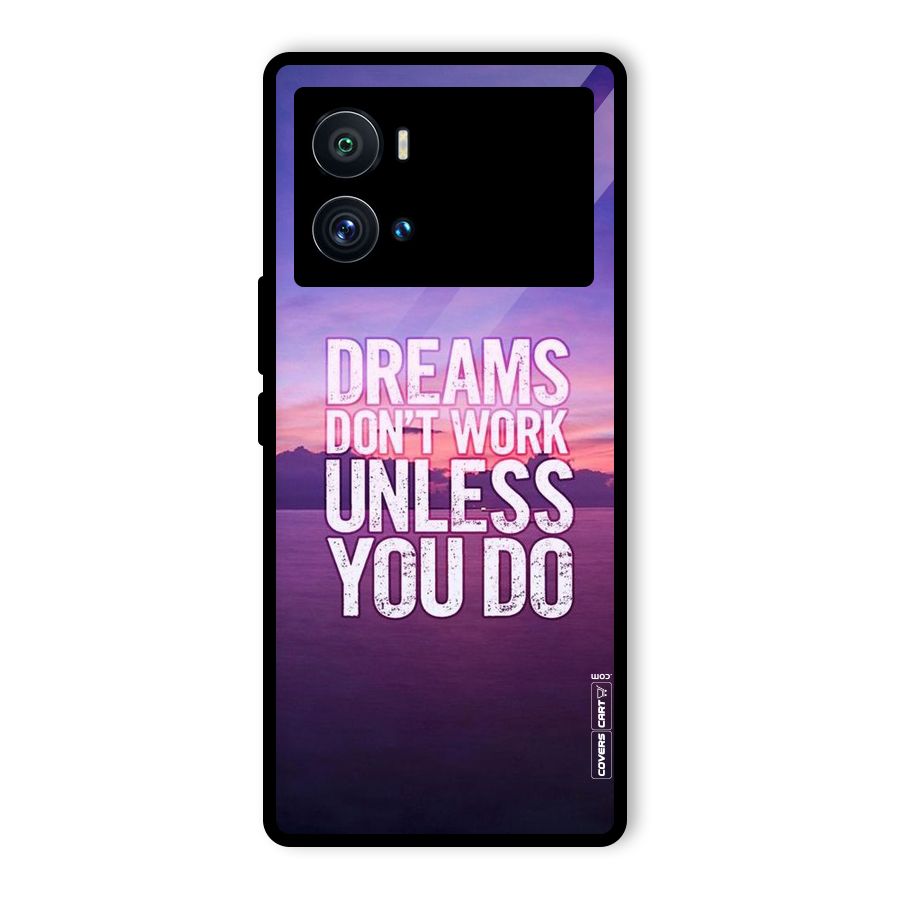 Dreams Work Glass Back Case for Vivo iQOO 9 Pro