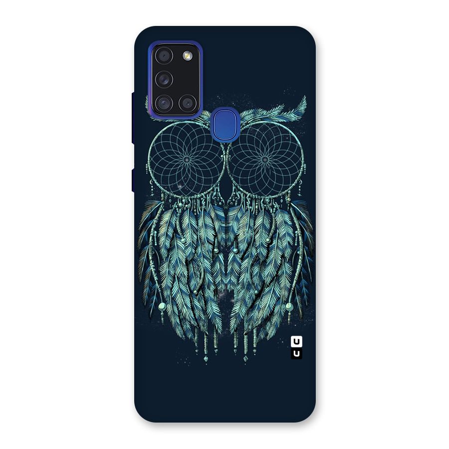 Dreamy Owl Catcher Back Case for Galaxy A21s