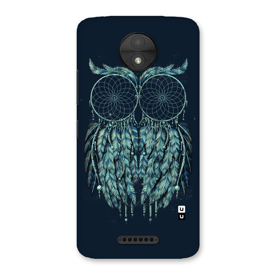 Dreamy Owl Catcher Back Case for Moto C