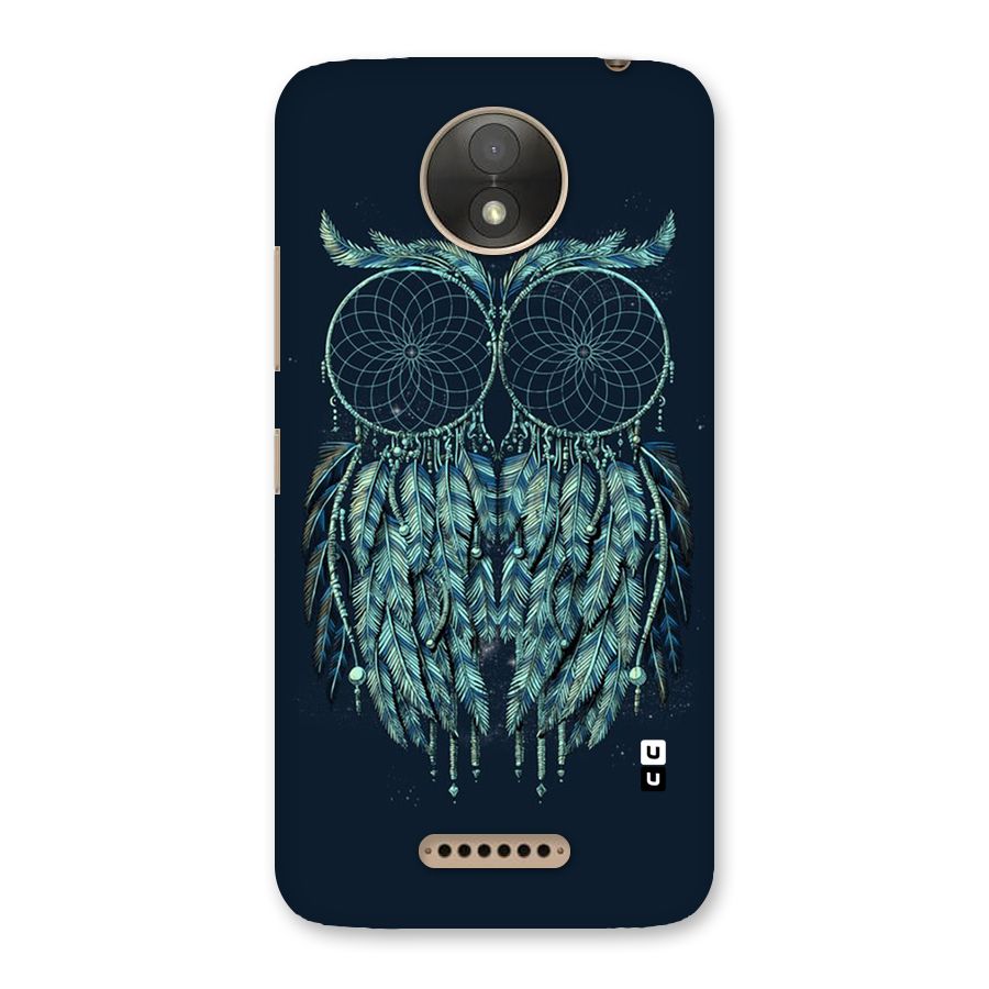 Dreamy Owl Catcher Back Case for Moto C Plus