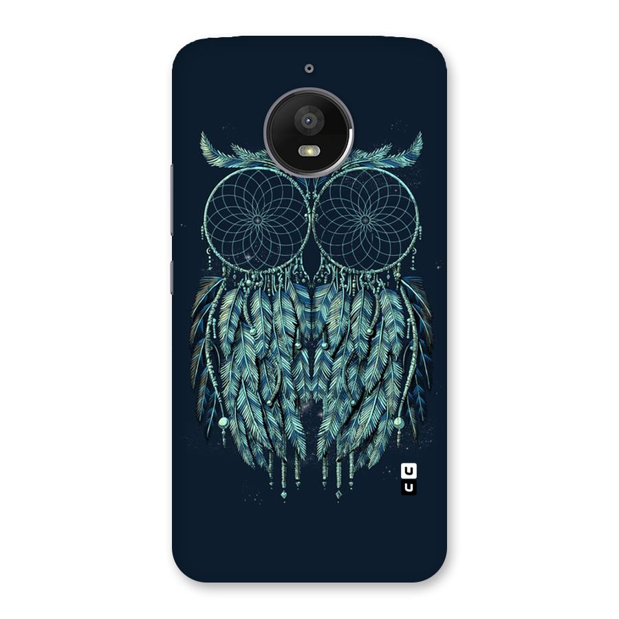 Dreamy Owl Catcher Back Case for Moto E4 Plus
