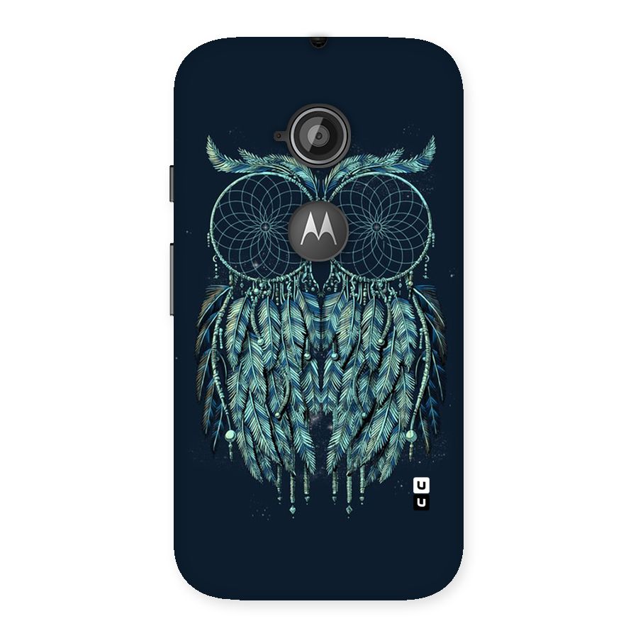 Dreamy Owl Catcher Back Case for Moto E 2nd Gen