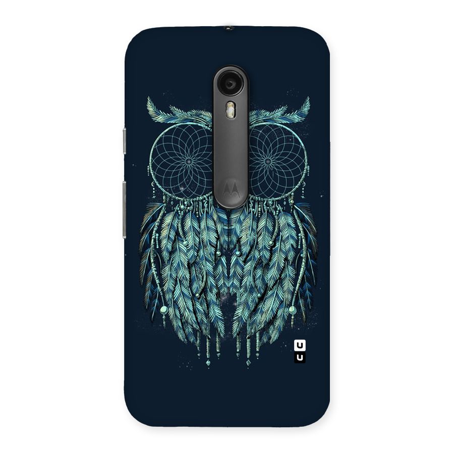 Dreamy Owl Catcher Back Case for Moto G3