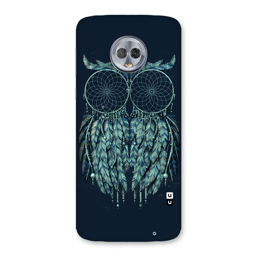 Dreamy Owl Catcher Back Case for Moto G6 Plus