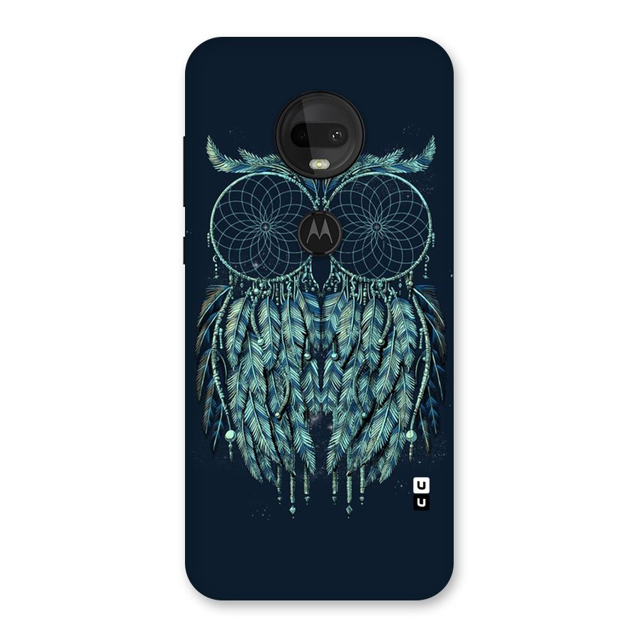 Dreamy Owl Catcher Back Case for Moto G7