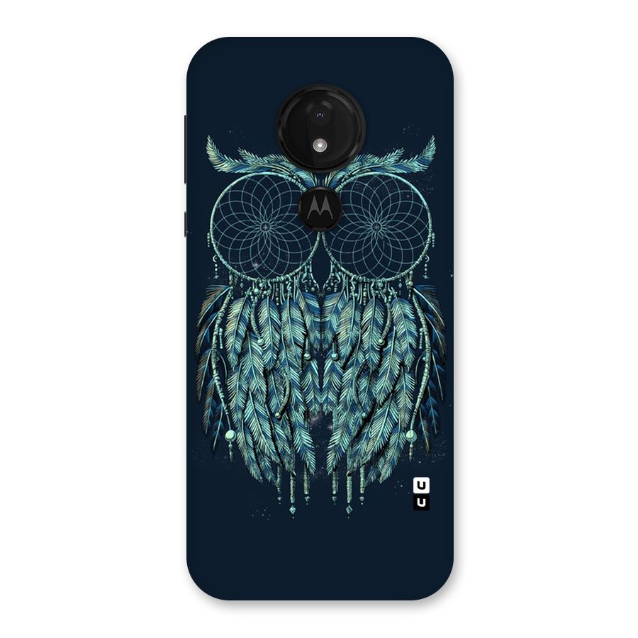 Dreamy Owl Catcher Back Case for Moto G7 Power