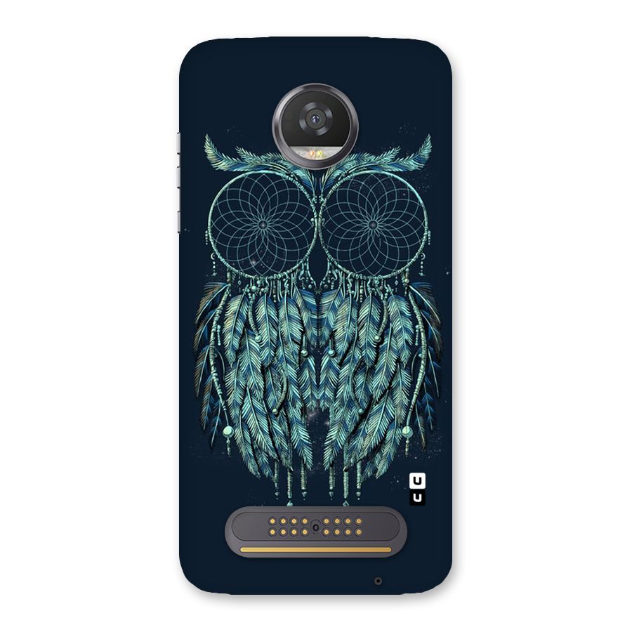 Dreamy Owl Catcher Back Case for Moto Z2 Play