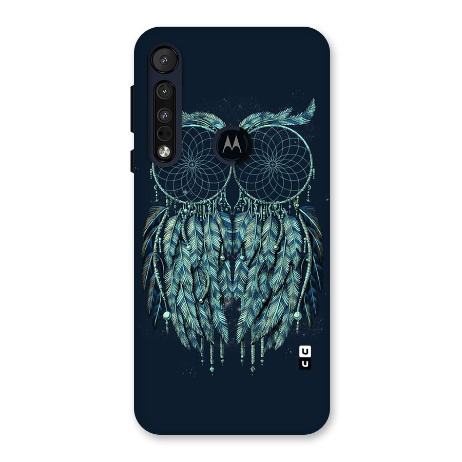 Dreamy Owl Catcher Back Case for Motorola One Macro