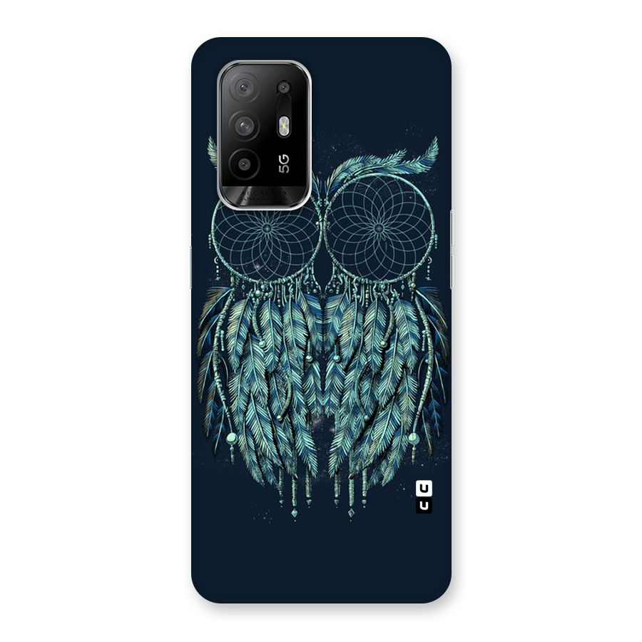 Dreamy Owl Catcher Back Case for Oppo F19 Pro Plus 5G