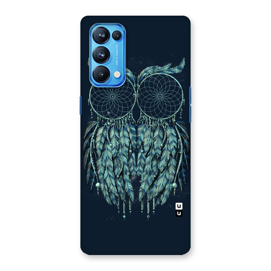 Dreamy Owl Catcher Back Case for Oppo Reno5 Pro 5G