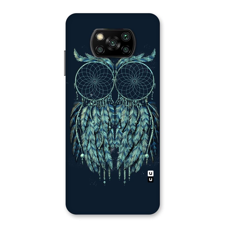 Dreamy Owl Catcher Back Case for Poco X3