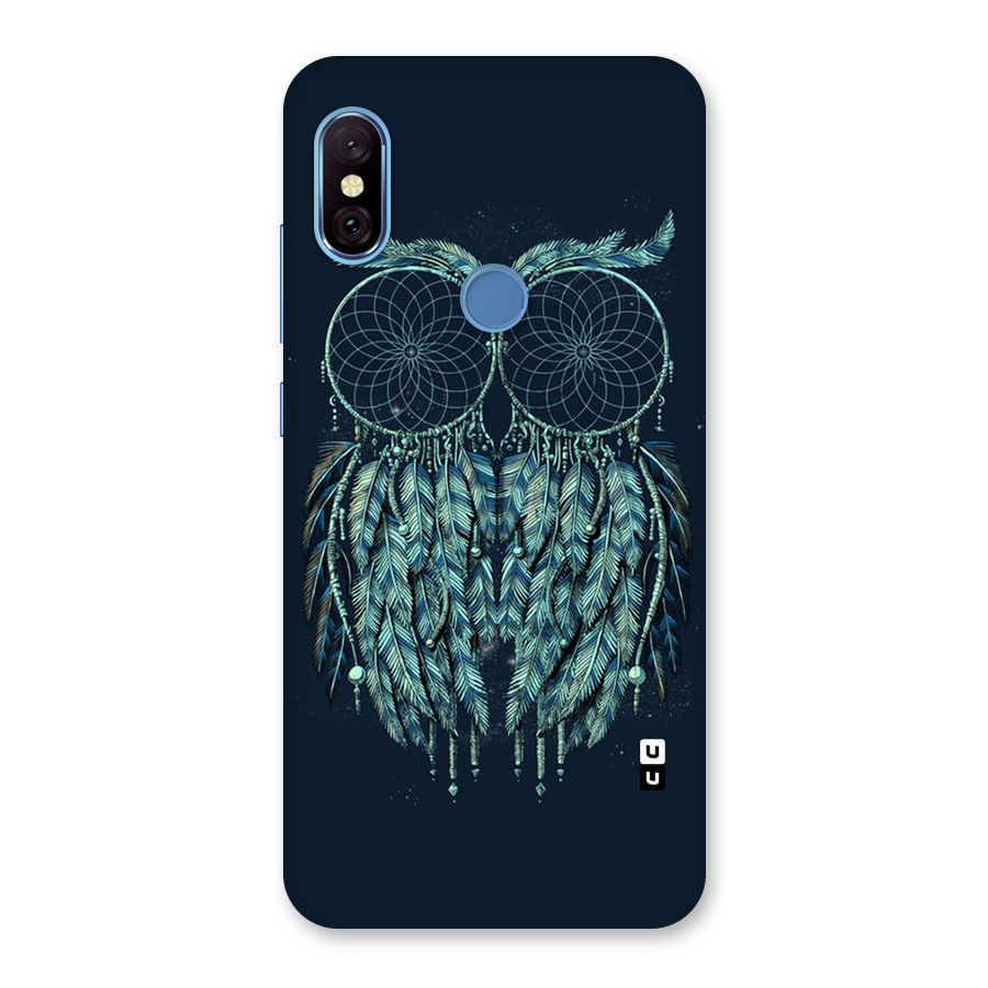 Dreamy Owl Catcher Back Case for Redmi Note 6 Pro