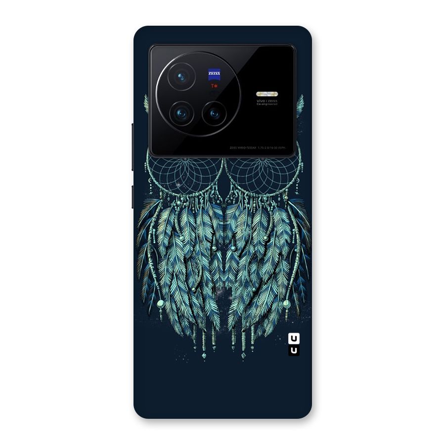 Dreamy Owl Catcher Back Case for Vivo X80