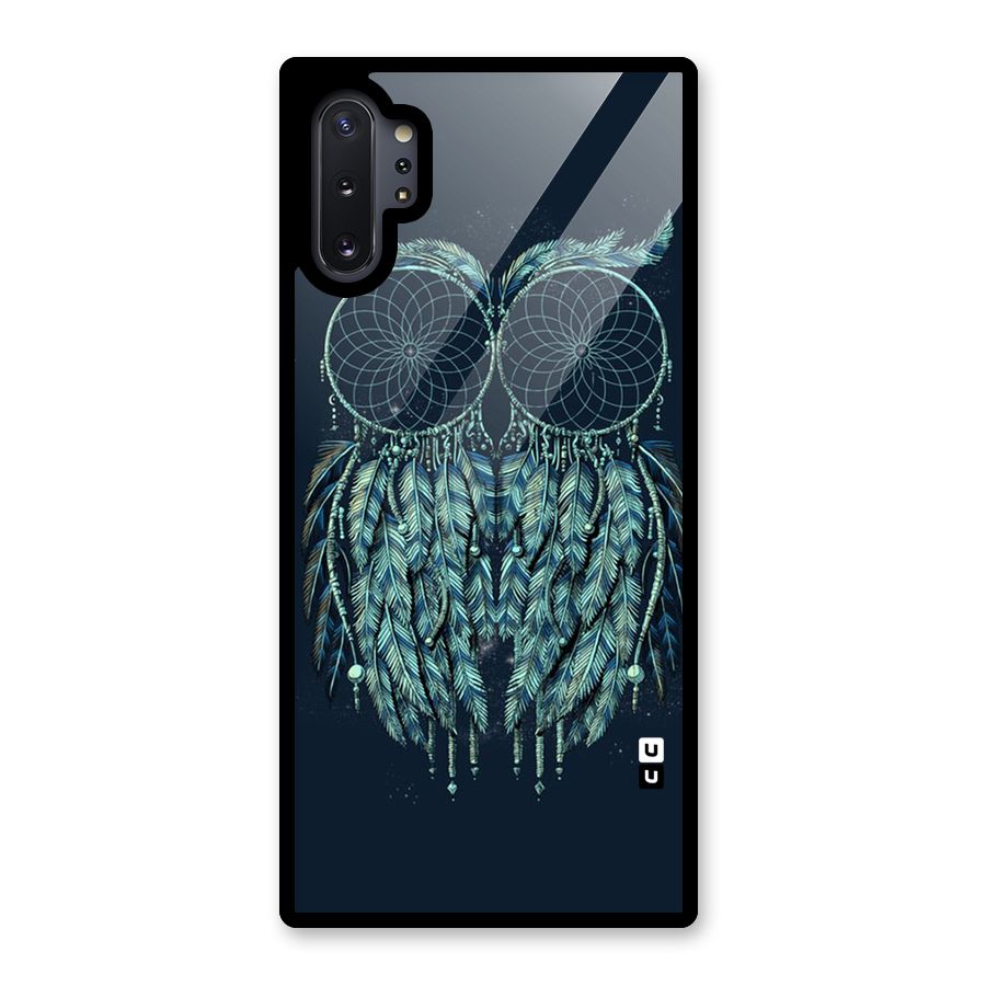 Dreamy Owl Catcher Glass Back Case for Galaxy Note 10 Plus