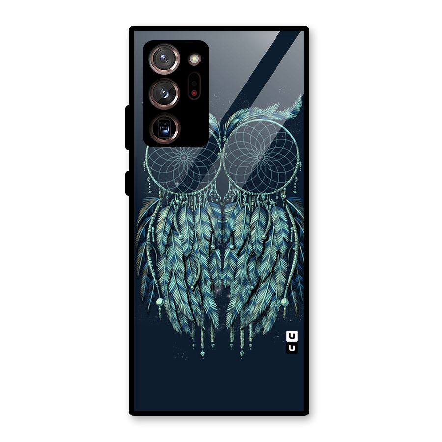 Dreamy Owl Catcher Glass Back Case for Galaxy Note 20 Ultra